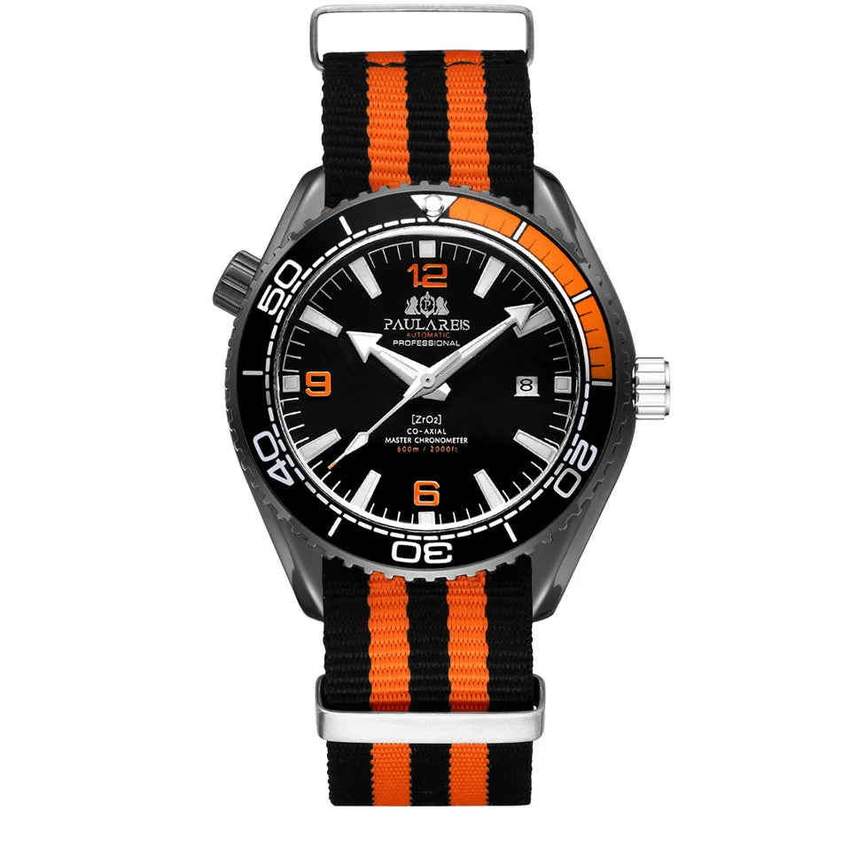 Professional Automatic Diving Watch - Men's Luxury Timepiece