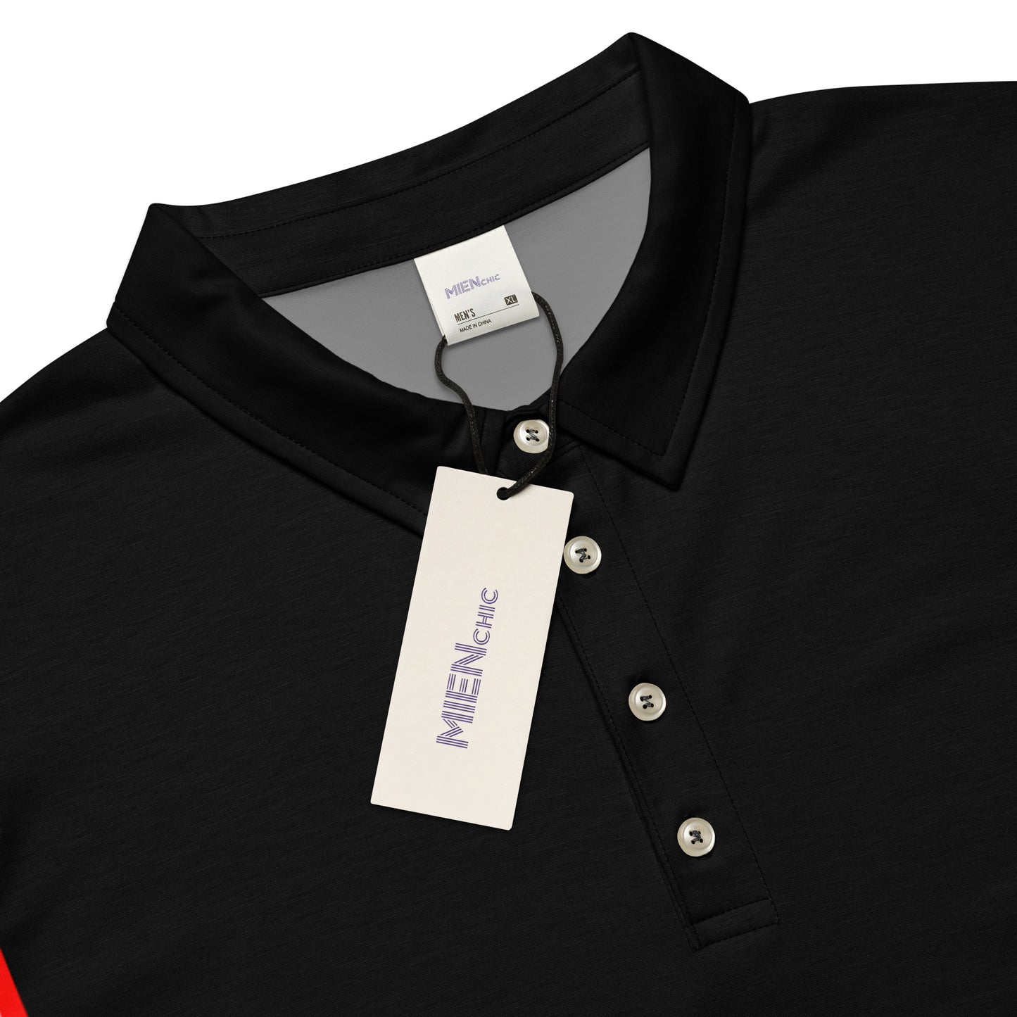 MIENchic Refined Minimalist Men's DRIVELINE Slim Fit Polo