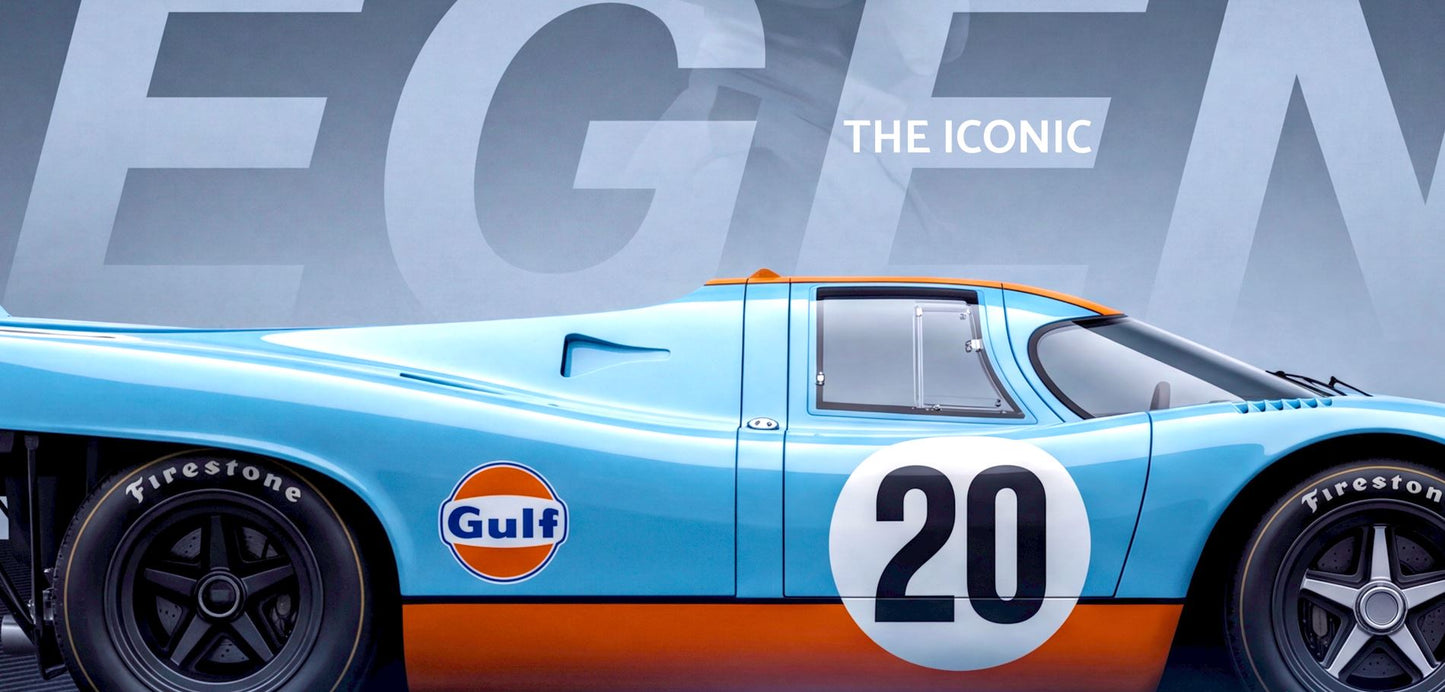 MIENchic — Porsche 917K | Le Mans 1970 | Porsche Endurance Legacy - LEGEND | 24" x 36" Poster