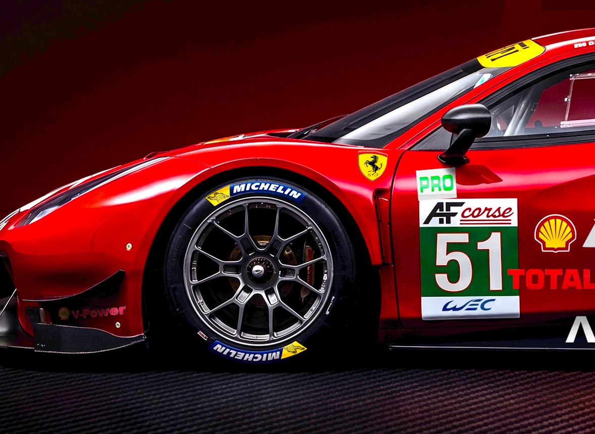 CAVALLO by MIENchic — Ferrari 488 GTE 2019 | 5-of-5 Series - ETERNAL | 24" x 36" Poster