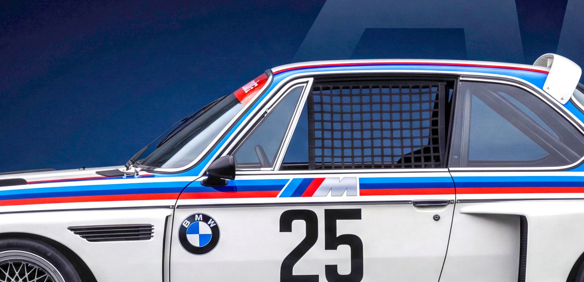 MIENchic — RAPP TO REBIRTH - Volume I - ART | BMW 3.0 CSL Batmobile | IMSA GT 1975 | 24" x 36" Poster