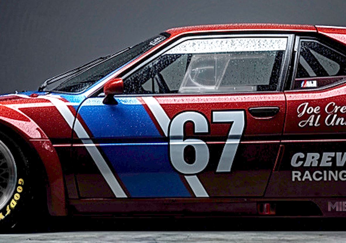 MIENchic — 1981 BMW E26 M1 | Styled in Italy Engineered in Bavaria | 24" × 36" Poster