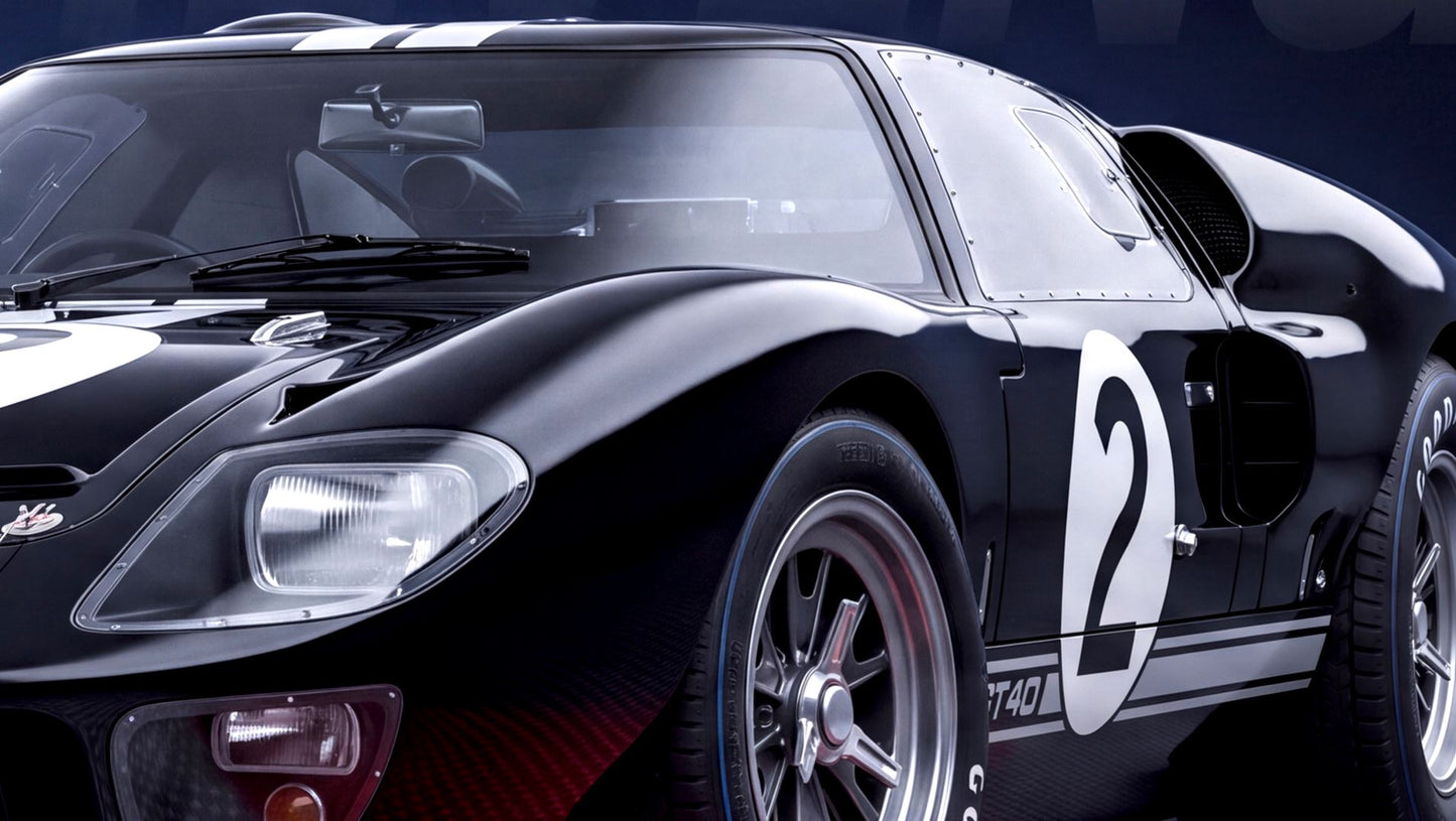 MIENchic — Ford GT40 MkII | Le Mans 1966 | American Muscle Legacy - REVENGE | 24" x 36" Poster