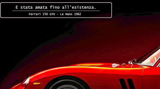 CAVALLO by MIENchic — Ferrari 250 GTO 1962 | 1-of-5 Series - PASSION | 24" x 36" Poster