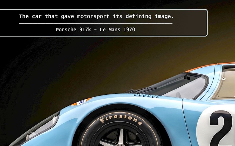 MIENchic — Porsche 917K 1970 Le Mans | LEGENDS of Le Mans Series - ICON | 24" x 36" Poster