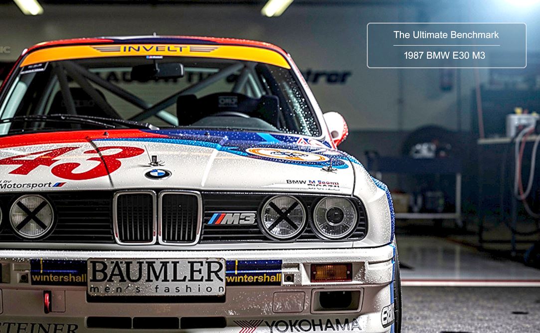 MIENchic — 1987 BMW E30 M3 | Never a Sleeper | 24" × 36" Poster