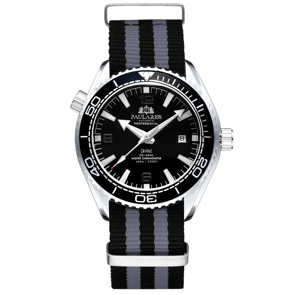 Professional Automatic Diving Watch - Men's Luxury Timepiece