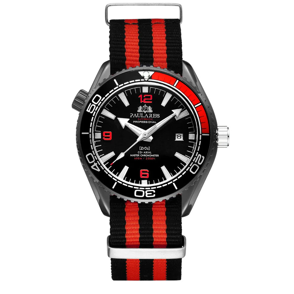 Professional Automatic Diving Watch - Men's Luxury Timepiece