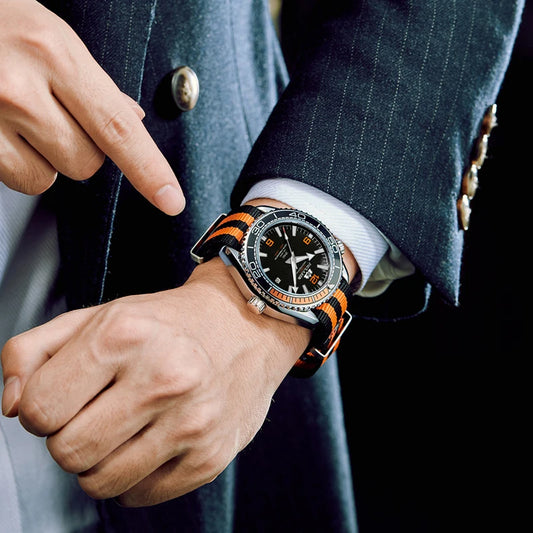 Professional Automatic Diving Watch - Men's Luxury Timepiece