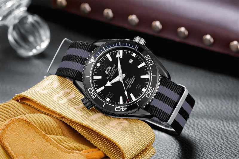 Professional Automatic Diving Watch - Men's Luxury Timepiece