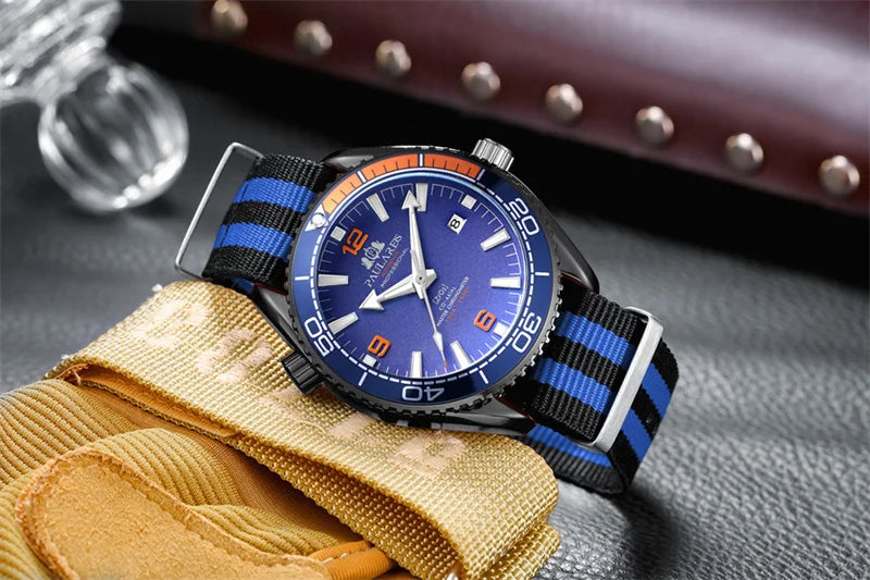 Professional Automatic Diving Watch - Men's Luxury Timepiece