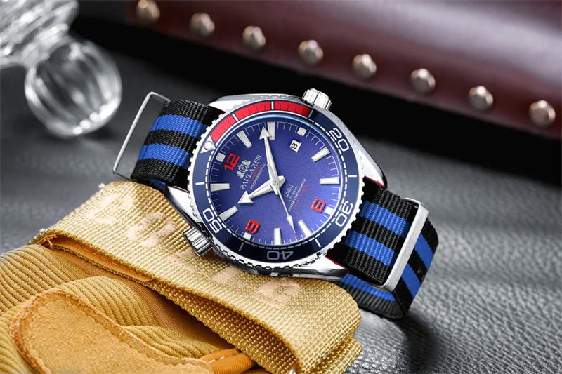 Professional Automatic Diving Watch - Men's Luxury Timepiece