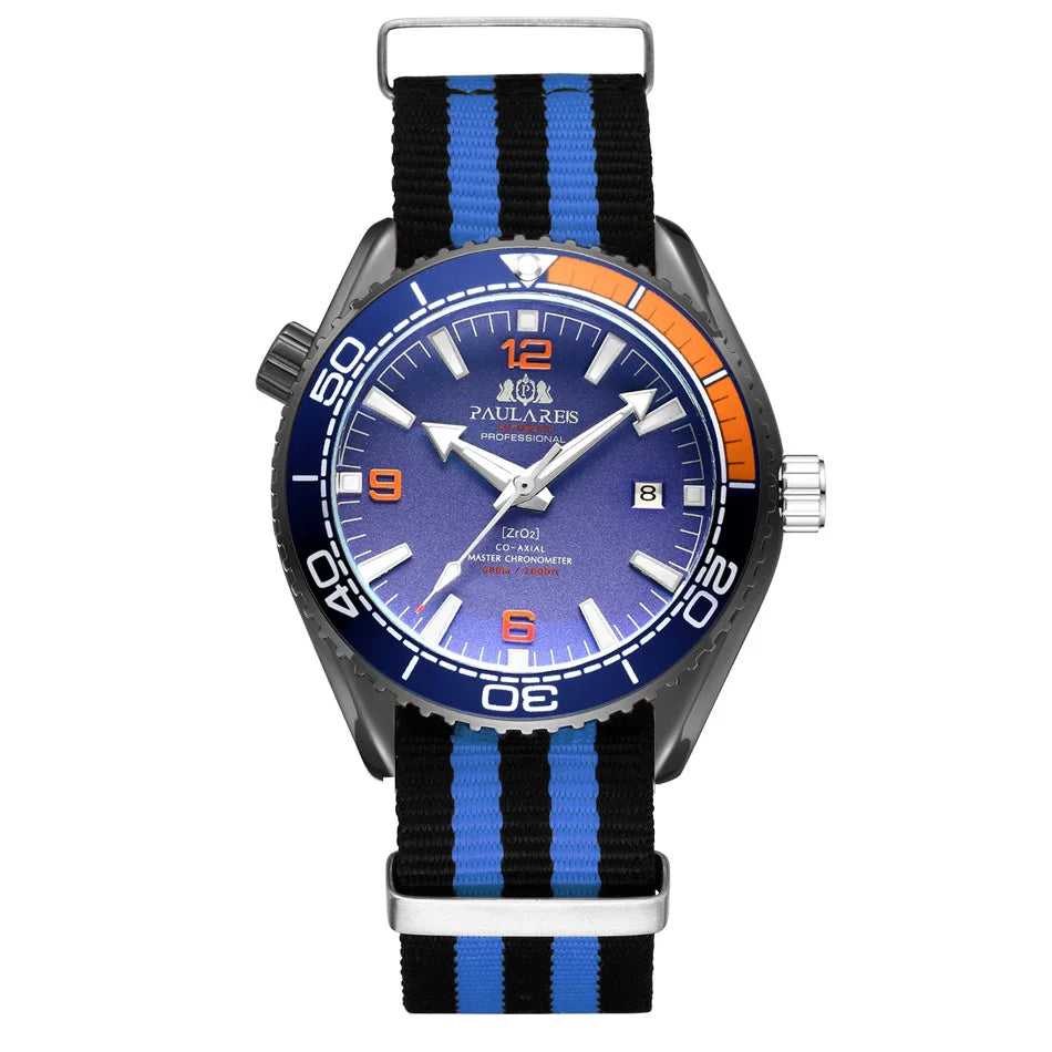 Professional Automatic Diving Watch - Men's Luxury Timepiece