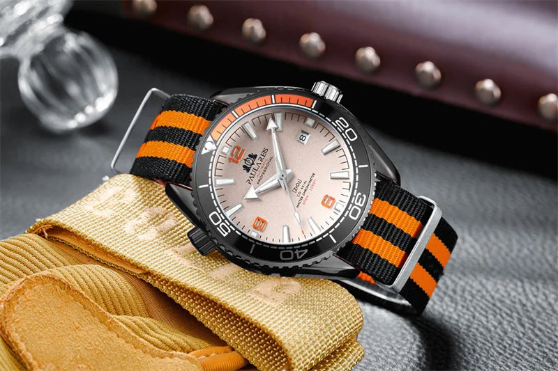 Professional Automatic Diving Watch - Men's Luxury Timepiece