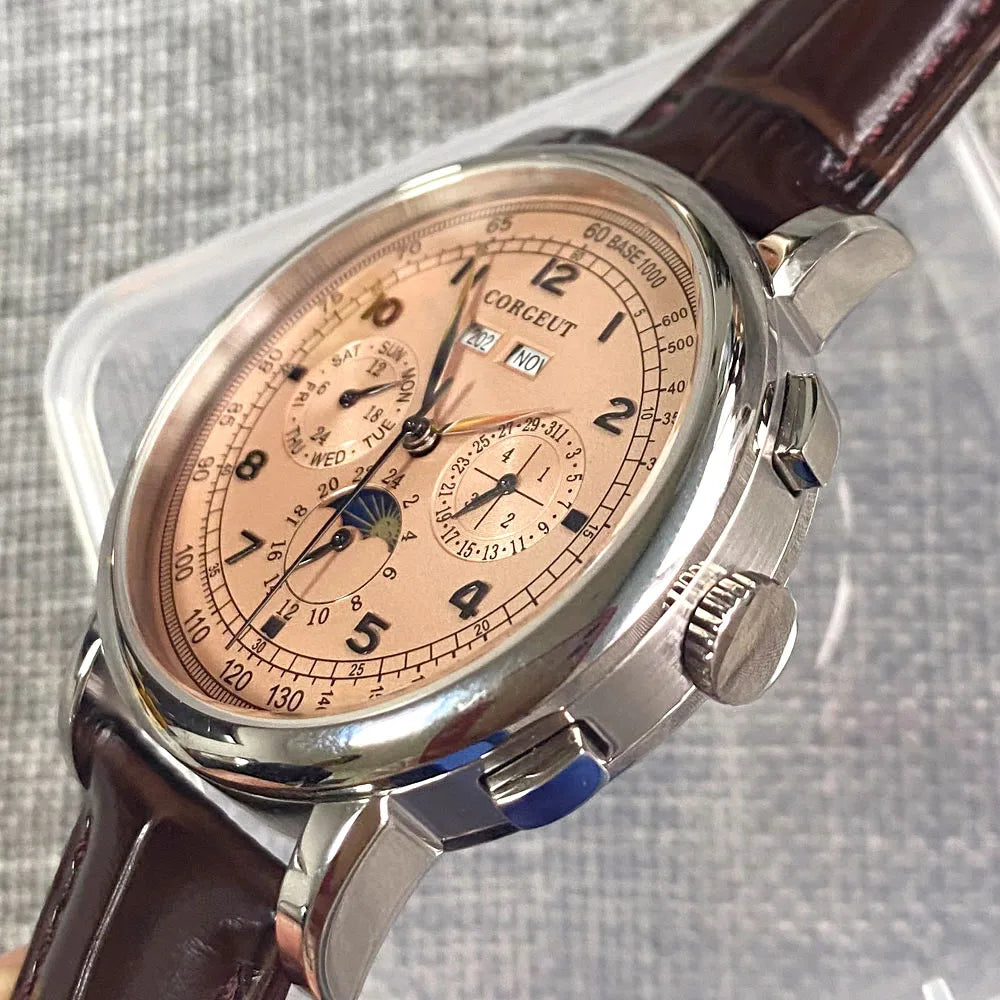 Swiss-Style Timekeeping Men's Multifunction Automatic Watch