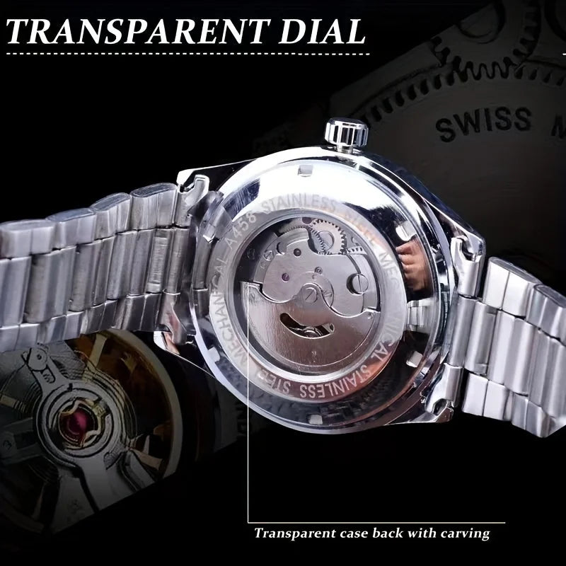 Swiss-Style Timekeeping Men's Automatic Mechanical Watch