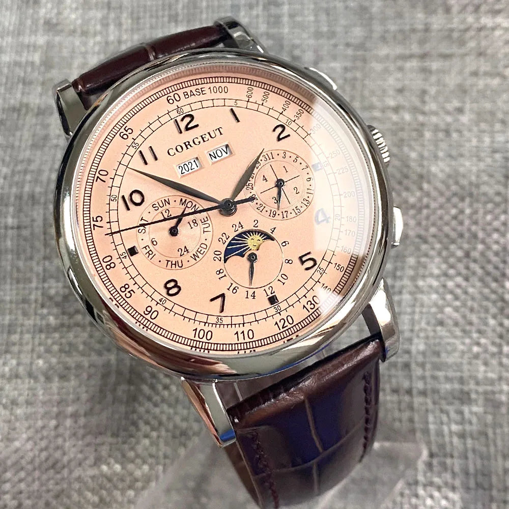 Swiss-Style Timekeeping Men's Multifunction Automatic Watch