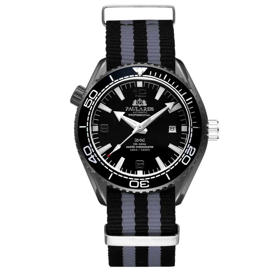 Professional Automatic Diving Watch - Men's Luxury Timepiece