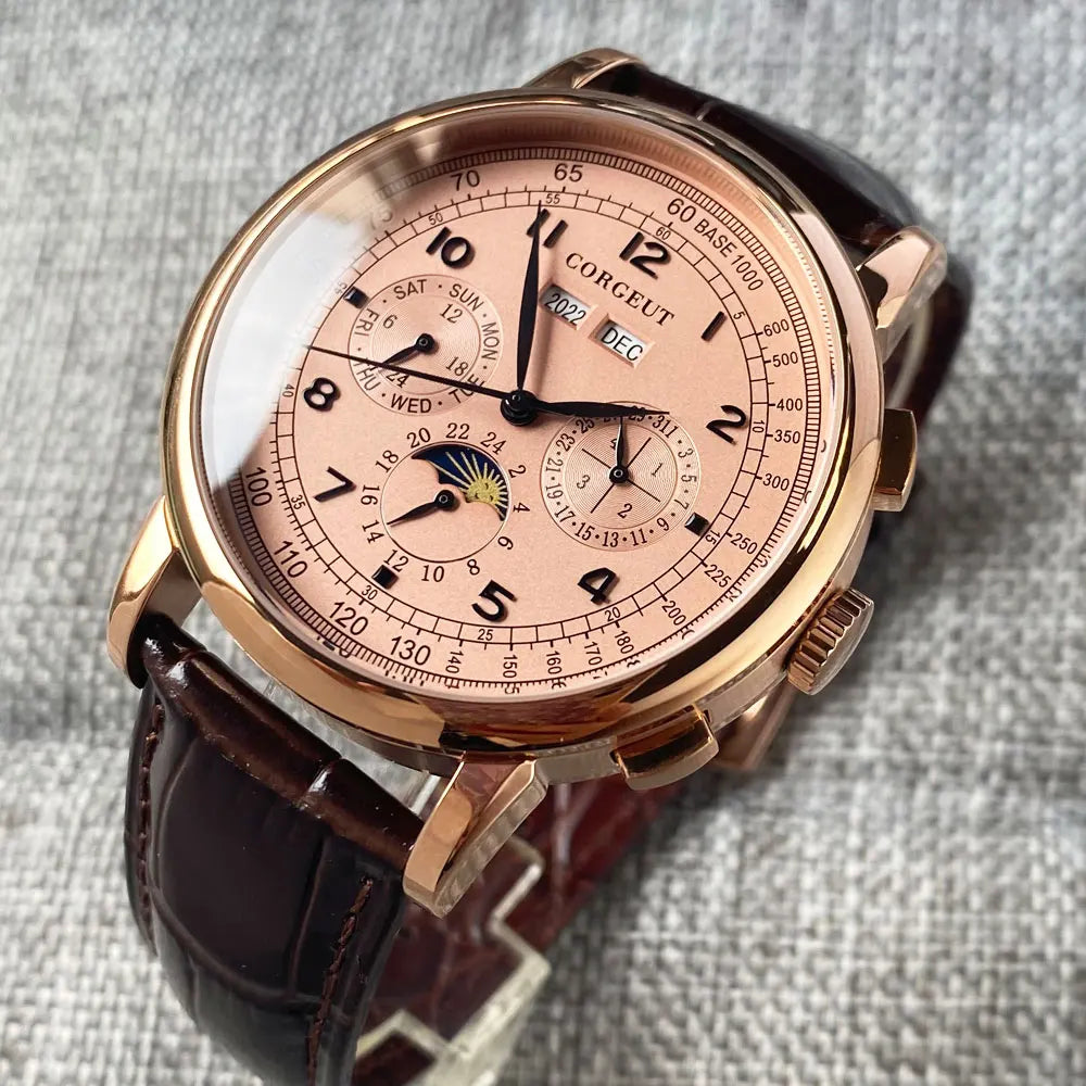 Swiss-Style Timekeeping Men's Multifunction Automatic Watch