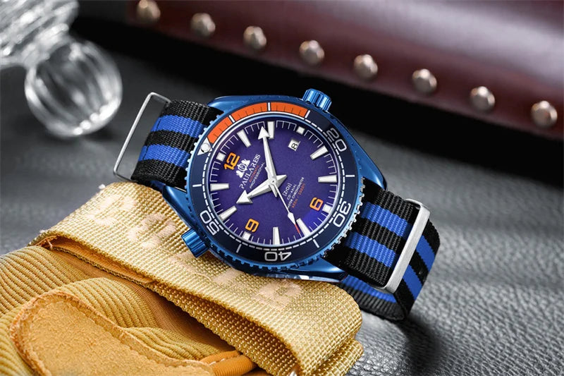 Professional Automatic Diving Watch - Men's Luxury Timepiece