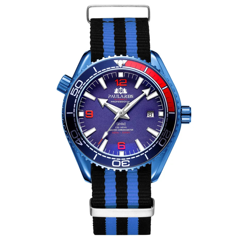 Professional Automatic Diving Watch - Men's Luxury Timepiece