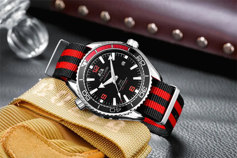 Professional Automatic Diving Watch - Men's Luxury Timepiece