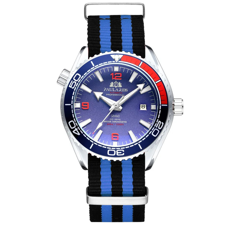 Professional Automatic Diving Watch - Men's Luxury Timepiece