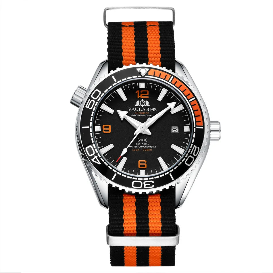 Professional Automatic Diving Watch - Men's Luxury Timepiece