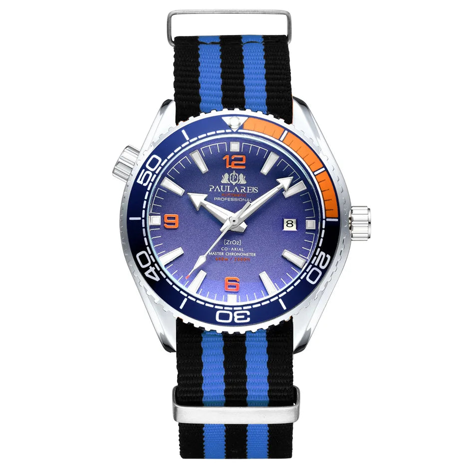 Professional Automatic Diving Watch - Men's Luxury Timepiece