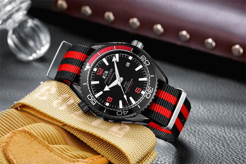 Professional Automatic Diving Watch - Men's Luxury Timepiece