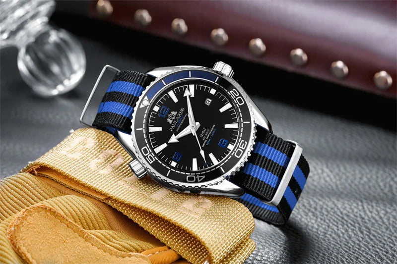 Professional Automatic Diving Watch - Men's Luxury Timepiece