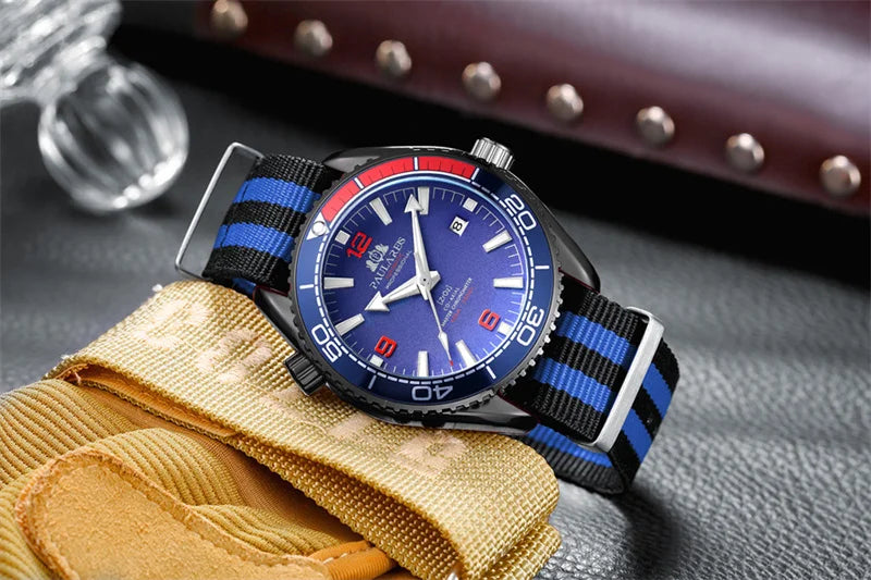 Professional Automatic Diving Watch - Men's Luxury Timepiece