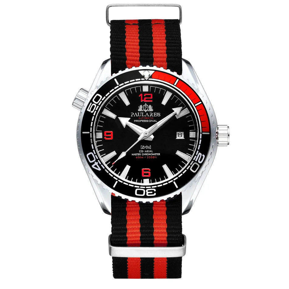 Professional Automatic Diving Watch - Men's Luxury Timepiece