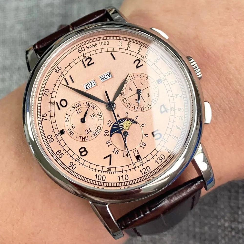 Swiss-Style Timekeeping Men's Multifunction Automatic Watch