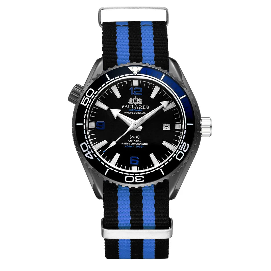 Professional Automatic Diving Watch - Men's Luxury Timepiece
