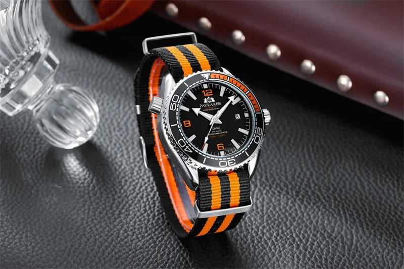 Professional Automatic Diving Watch - Men's Luxury Timepiece