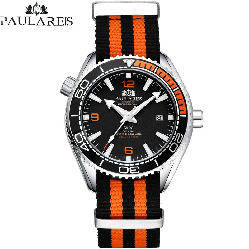 Professional Automatic Diving Watch - Men's Luxury Timepiece