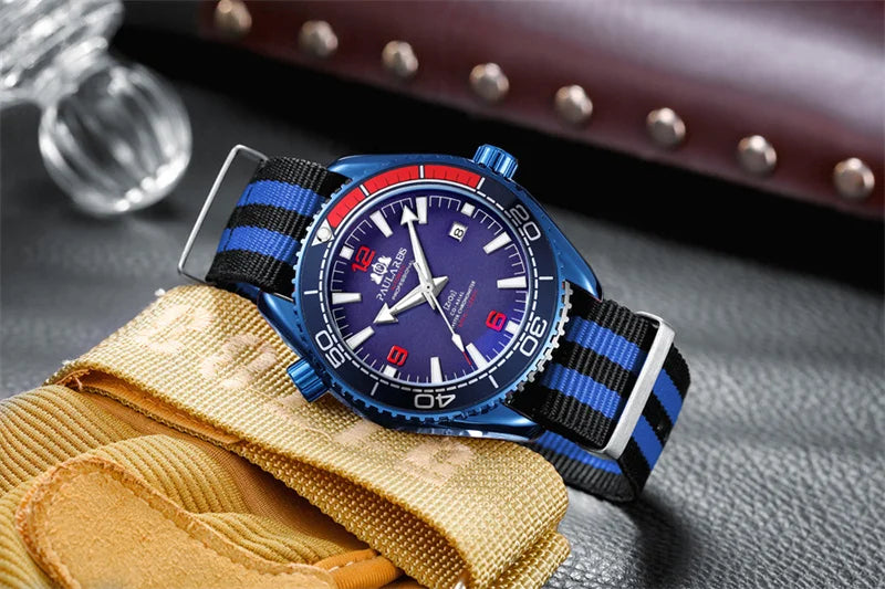 Professional Automatic Diving Watch - Men's Luxury Timepiece