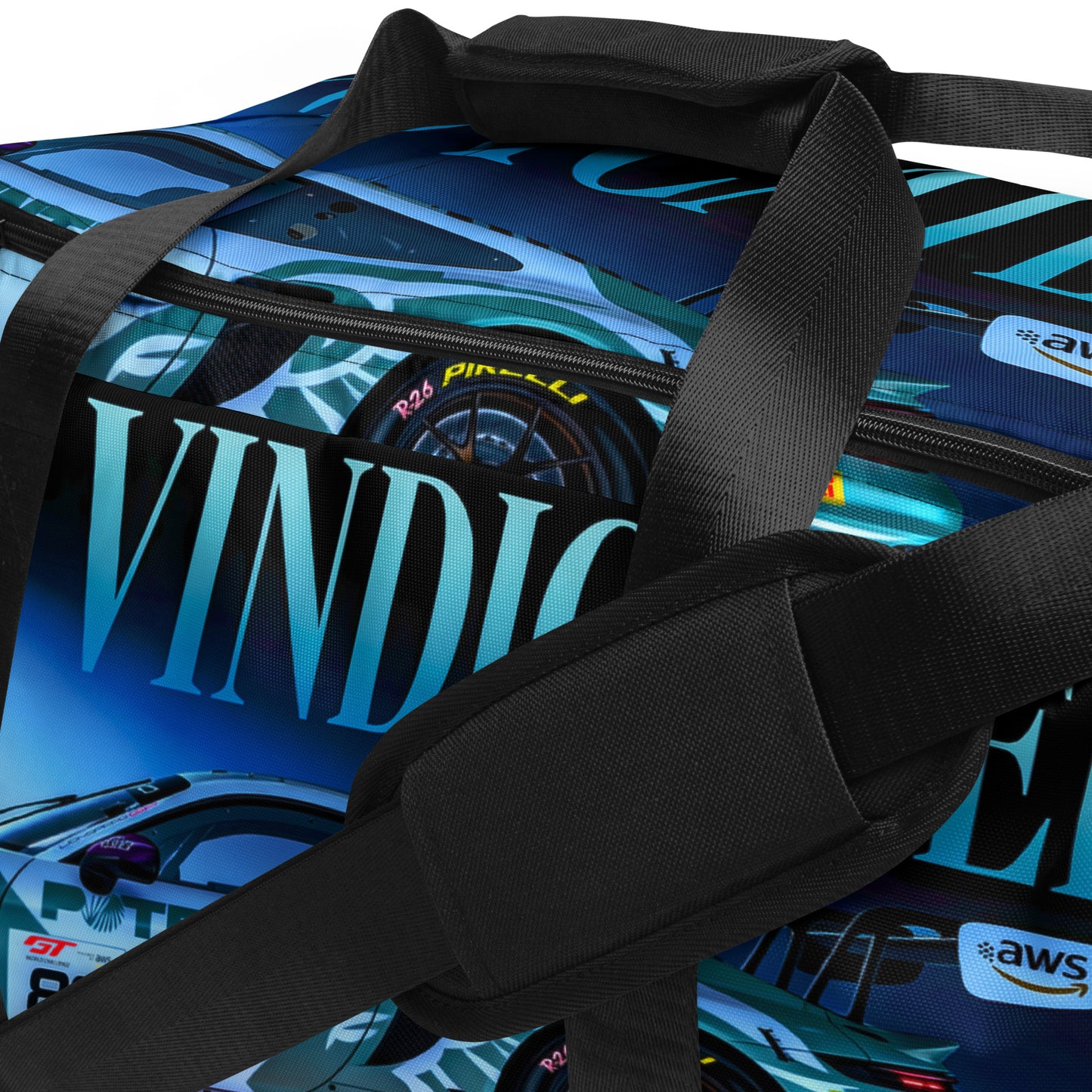 VINDICATED - Spa 2026 Winner, Porsche 911 GT3 R - 'From the Back' Duffle Bag