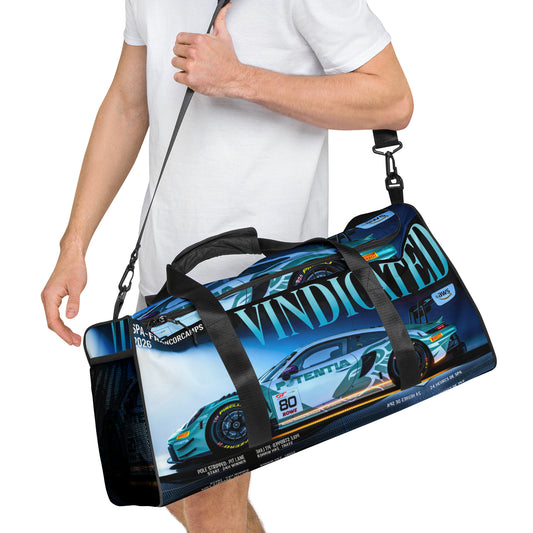 VINDICATED - Spa 2026 Winner, Porsche 911 GT3 R - 'From last to First' Duffle Bag
