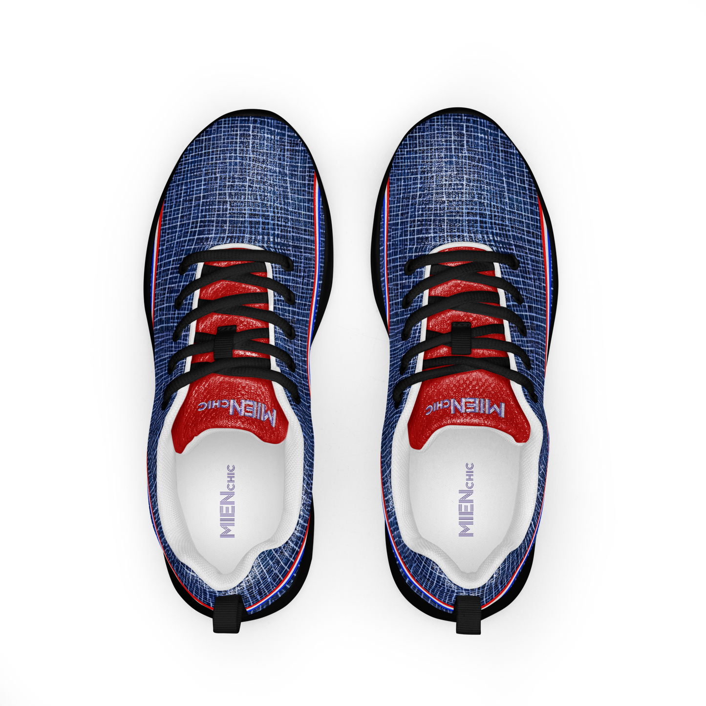 MIENchic Blue Hemp Style Men's DRIVELINE Athletic Shoes - Ultralight Flyknit Performance