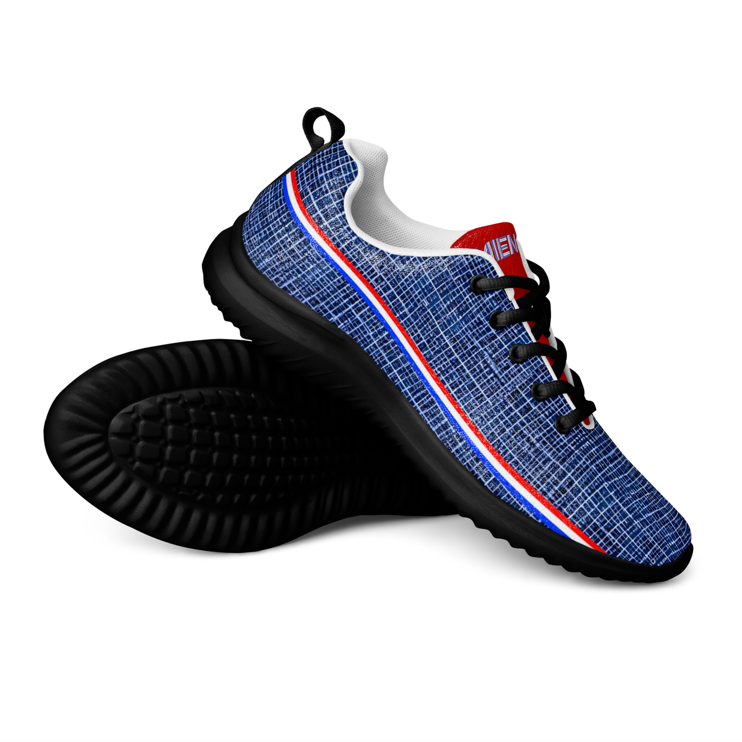 MIENchic Blue Hemp Style Men's DRIVELINE Athletic Shoes - Ultralight Flyknit Performance