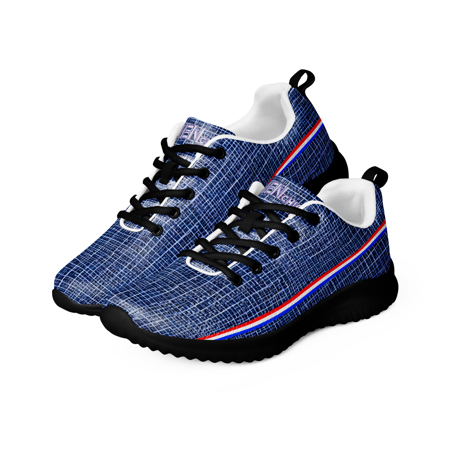 MIENchic Blue Hemp Style Men's DRIVELINE Athletic Shoes - Ultralight Flyknit Performance