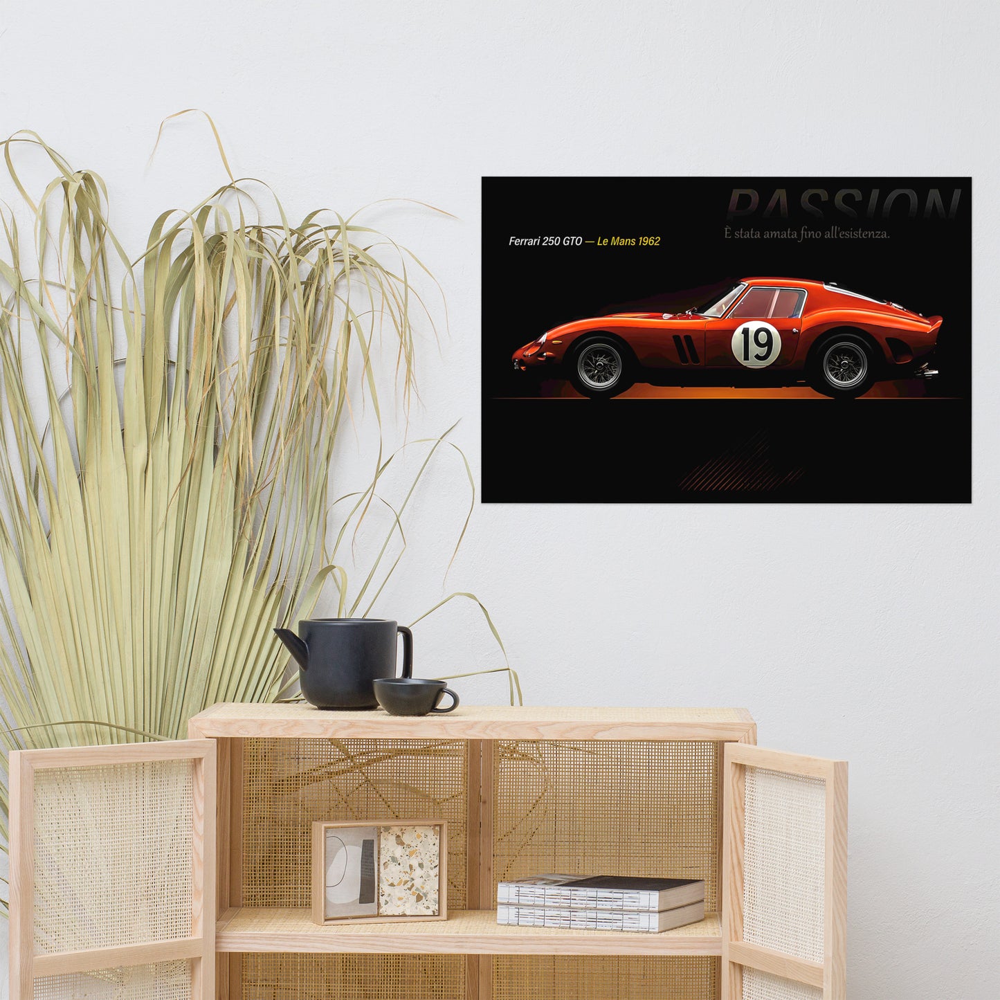 CAVALLO by MIENchic — Ferrari 250 GTO 1962 | 1-of-5 Series - PASSION | 24" x 36" Poster