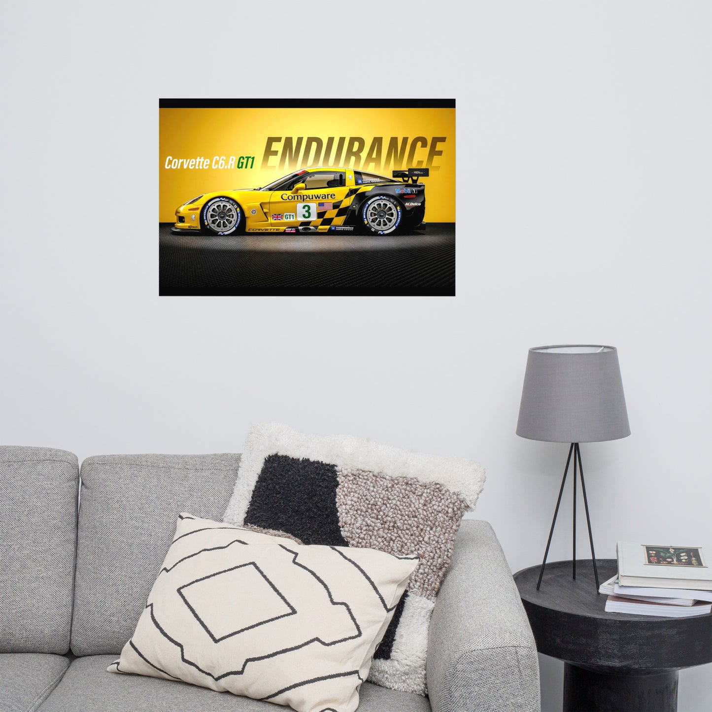 MIENchic — CORVETTE C6R GT1 | American Endurance Series - ENDURANCE | 24" x 36" Poster
