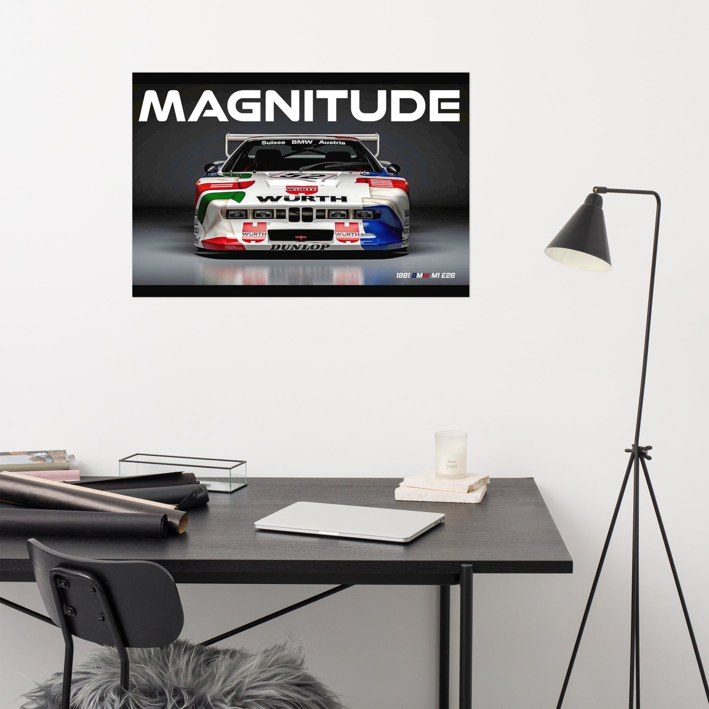 MIENchic — BMW E26 M1 1981 | MAGNITUDE | 24" × 36" Poster