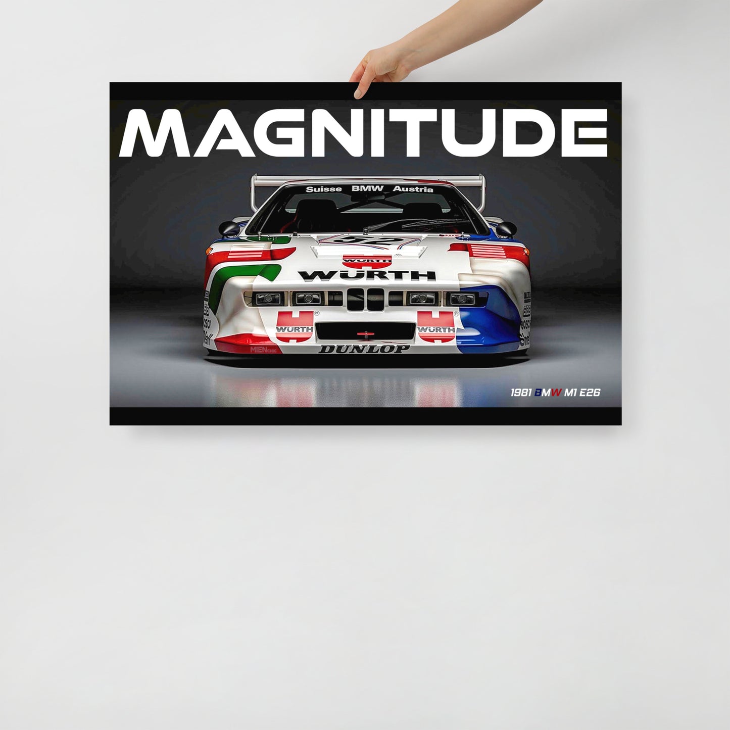 MIENchic — BMW E26 M1 1981 | MAGNITUDE | 24" × 36" Poster