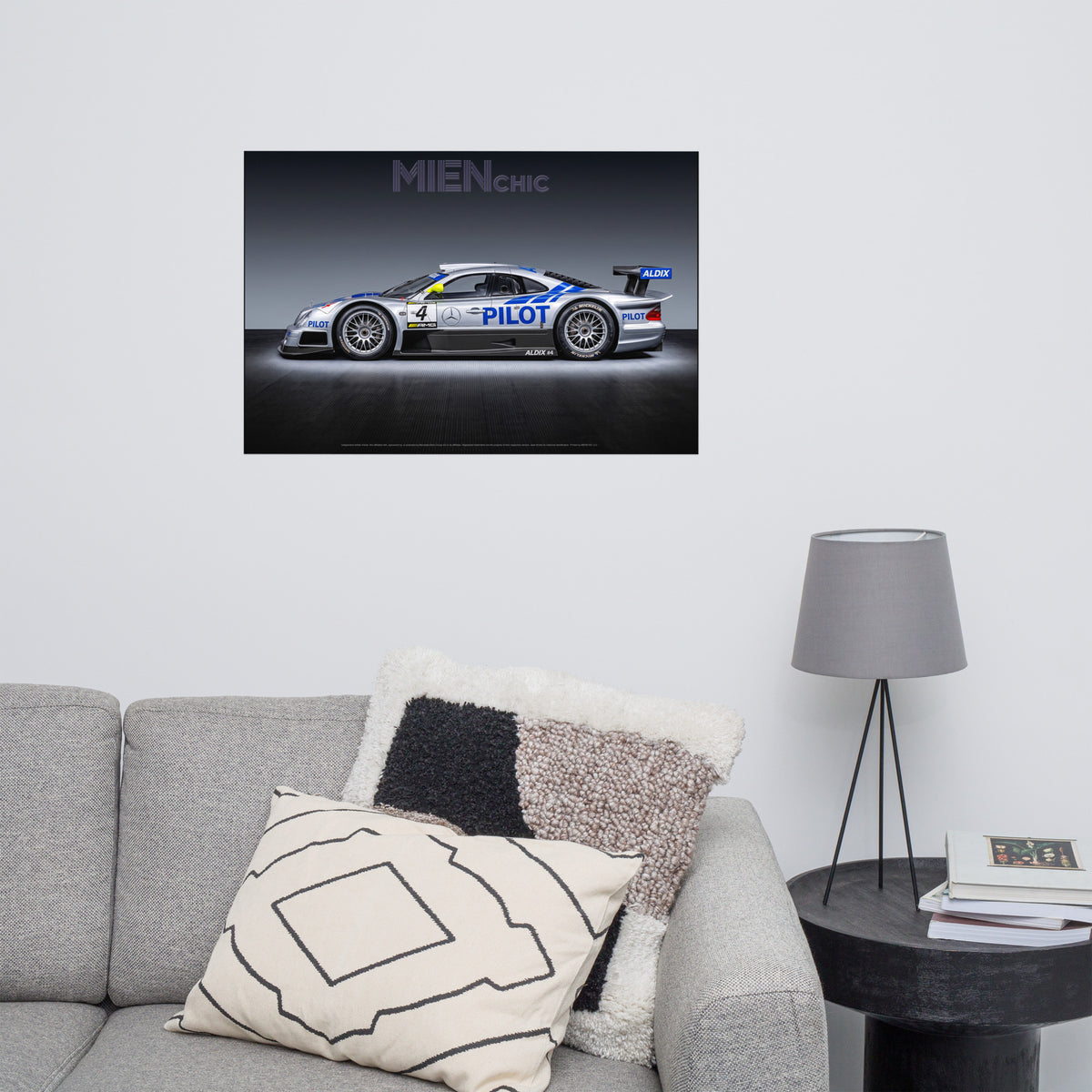ADLER by MIENchic — Mercedes CLK GTR | Le Mans 1997 | DTM German Touring - ABSOLUTE | 1-of-5 Series | 24" x 36" Poster