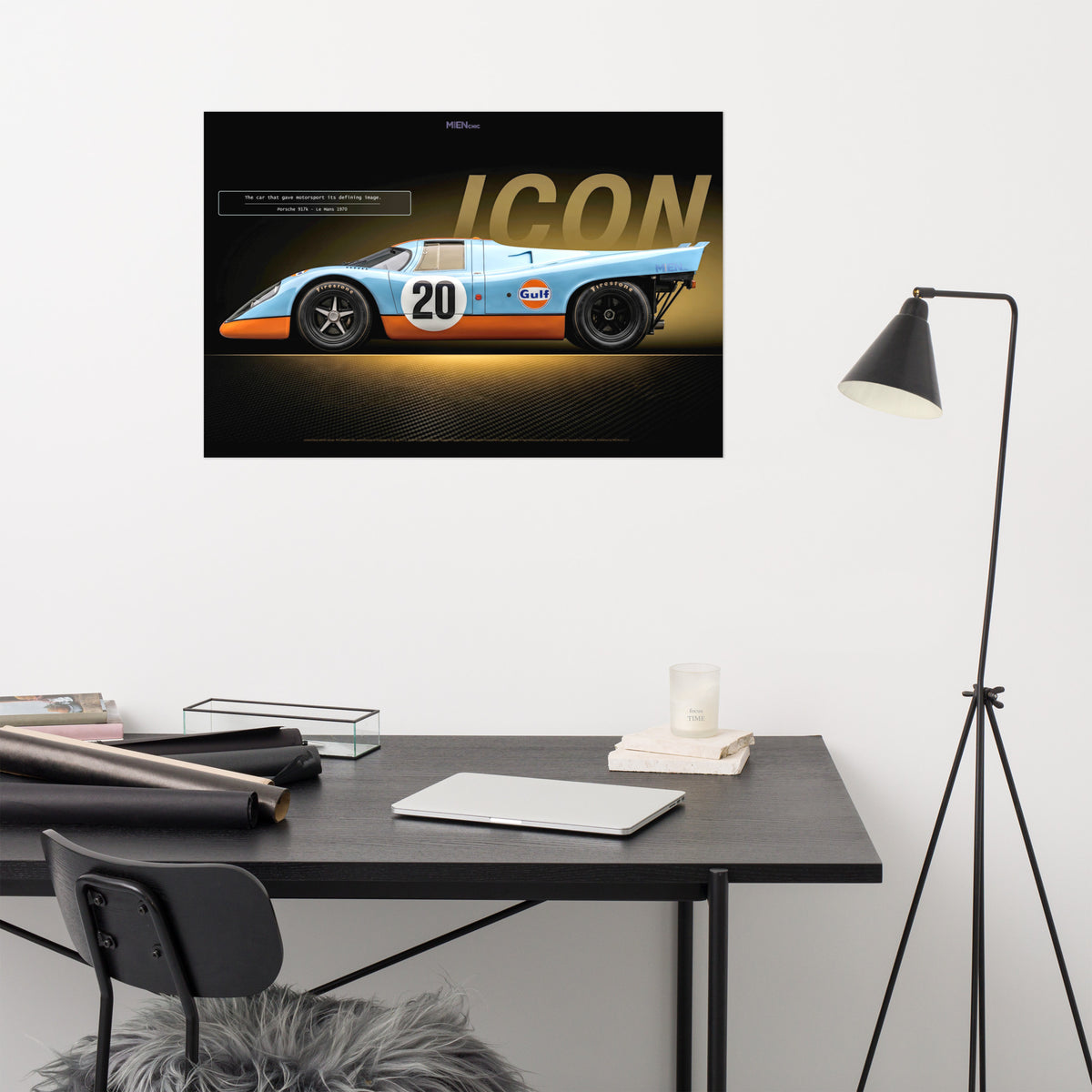 MIENchic — Porsche 917K 1970 Le Mans | LEGENDS of Le Mans Series - ICON | 24" x 36" Poster