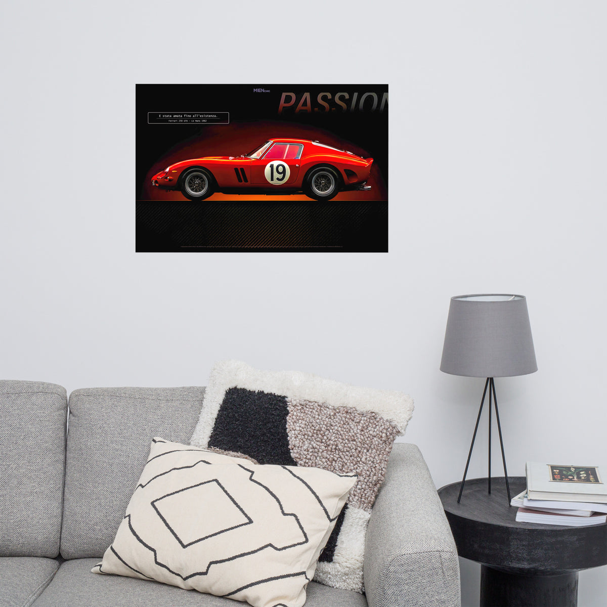 CAVALLO by MIENchic — Ferrari 250 GTO 1962 | 1-of-5 Series - PASSION | 24" x 36" Poster